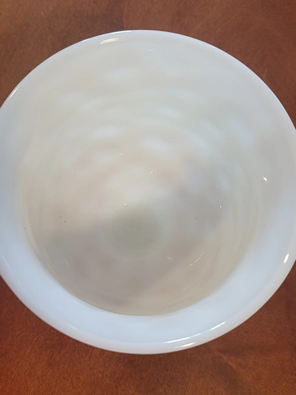 E.O. BRODY Textured‎ Milk Glass Pedestal Vase Model M3000 6.5 Inch